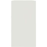 vidaXL Komoda bela 99x39x73 cm jeklo | Shoptok.si