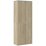  Visoka komoda hrasta sonome 70x35x180 cm od konstruiranog drva | shoptok.hr