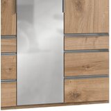 MID.YOU omara s klasičnimi vrati, barve hrasta | Shoptok.si