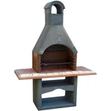 vrtni kamin lecca 004 (206 x 148 cm, kurišče 64 x 40 cm)