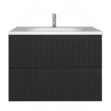 Euridika 75 H lavabo sa ormarićem PINO/BLACK