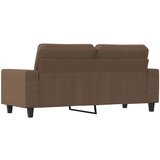  Dvosjed od tkanine smeđi 140 cm | shoptok.hr