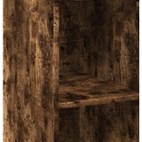  Visoka komoda dimljeni hrast 40x41x124 cm od konstruiranog drva | shoptok.hr