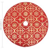  Luksuzna podloga za božićno drvce s čarapom crvena 150 cm | shoptok.hr