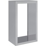  Stalak za drva za ogrjev 60x40x100 cm od pocinčanog čelika | shoptok.hr