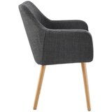 Livetastic Naslanjač Holz, Temno Siva | Shoptok.si