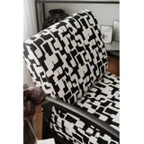 Atelier Del Sofa Ving Chair fotelja Luma Black White v2 | ePonuda.com