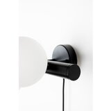 White Label Črna/bela stenska svetilka Monica – | Shoptok.si