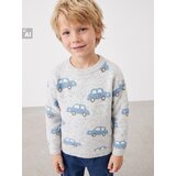 Sinsay Pamučni džemper s motivom automobila | shoptok.hr