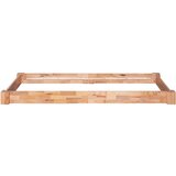 vidaXL Okvir za krevet od masivne hrastovine 90 x 200 cm | shoptok.hr