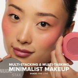 Nudestix Stax All Over Color Blush Balm večnamensko ličilo za oči, ustnice in obraz odtenek Pink Love 2,5 g | Shoptok.si