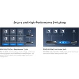 Cudy GS1016ES2, 16-Port gigabit light-managed switch with 2 SFP,10/100/1000 mbps | Eponuda.com
