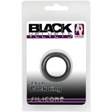 Black Velvets Black Velvet - obroček za penis z debelimi stenami (2,6 cm) - črn | Shoptok.si