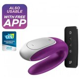 Satisfyer Partner Vibrator Za Pare Double Fun Violet Cene