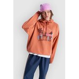 Roxy Lineup Oversized Pulover s kapuco apricot brandy | Shoptok.si
