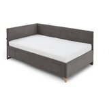 Meise Möbel antracitno sivi kutni dječji krevet s prostorom za odlaganje 140x200 cm cool Cijene