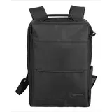 Travelite Workfloow M Black Nahrbtnik Črna