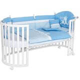 Bebi Snovi Krevetac za bebe Jezgro Okrugli, Beli | ePonuda.com
