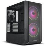 Lian Li Računalniško ohišje ATX LANCOOL 216, Midi-Tower, ARGB, kaljeno steklo, črno | Shoptok.si