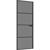  Unutarnja vrata 76 x 201,5 cm Kaljeno Staklo i Aluminij | shoptok.hr