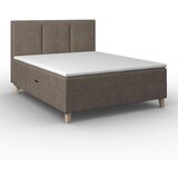 Bessagi Home Postelja Z Vzmetnico Monza, Rjava, Z Nadvložkom, 160x200 | Shoptok.si
