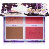 Rude Cosmetics Manga Face Palette multifunkcionalna paleta za lice nijansa Purr-fect Neko-Chan 11.2 g