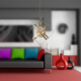 Conceptum Hypnose luster Berlin, 70cm, 25 cm, E27 Cene