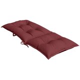  Jastuci za stolice 4 kom prošarano boja vina 120x50x7cm tkanine | shoptok.hr