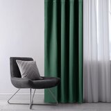 Restilo zasłona BLACKOUT kolor butelkowa zieleń szarfa upinająca styl klasyczny taśma materiał blackout 140x300 | shoptok.hr