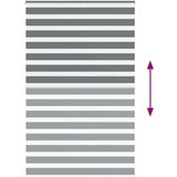 vidaXL Zebra senčilo temno sivo 140x230 cm tkanina širina 135,9 cm | Shoptok.si