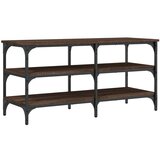 Maison Chic Klop za čevlje - Sedež za čevlje rjavi hrast 100x38,5x49 cm inženirski les, (21776551) Cene
