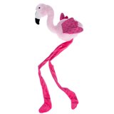TIAKI Lisa long-legs Flamingo pasja igrača - D 88 x Š 18 cm | Shoptok.si