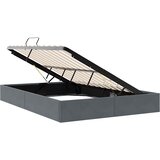 Krevet s od storage s pohranom Tamnosiva 153 x 203 cm Baršun | Eponuda.com
