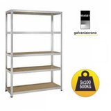 SmartStorage polica metal medijapan 180x100x60cm 5x100kg Cene