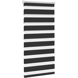 Zebra zavjesa 80,9 x 150 cm Širina tkanine 76,7 cm crna | shoptok.hr