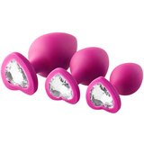 DREAMTOYS Flirts Anal Training Kit Gem Stone Pink Cene