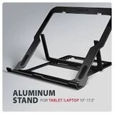 Axagon STND-LAB sklopivi stalak za laptop i tablet 10-17,3", aluminij, crni Cijene
