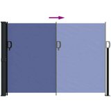 Uvlačiva bočna tenda 140 x 600 cm plava | shoptok.hr