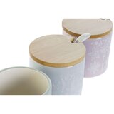 Zdjela za Šećer DKD Home Decor Plava Zelena Lila Bambus Dolomite 7 5 x 7 5 x 7 5 cm (3 kom.) | shoptok.hr