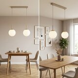 Brilagi Luster na sajli MILO 2xE27/60W/230V bež/zlatna | Eponuda.com