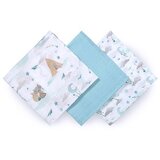 BabyOno 397/12 pelene bambus 3kom plave | shoptok.hr