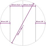 vidaXL Platno za tlo ispod bazena svjetlosivo Ø458 cm poliesterska | shoptok.hr