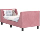  Okvir kreveta za malu djecu s naslonom Ružičasta 70 x 140 cm | shoptok.hr