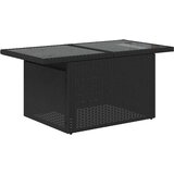vidaXL 6-dijelni set vrtnih sofa s jastucima crni od poliratana | shoptok.hr