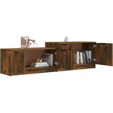 TV ormarić boja dimljenog hrasta158,5x36x45cm konstruirano drvo | shoptok.hr