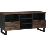 vidaXL TV Kabinet 100x33.5x46 cm Čvrsto Drvo Mangou&Inženjersko Drvo | shoptok.hr