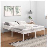  Okvir Za krevet od masivne borovine bijeli 160 x 200 cm | shoptok.hr
