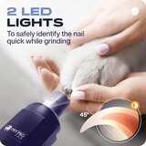PETPROVED Električni brusilnik za pasje kremplje z LED-osvetlitvijo | Shoptok.si