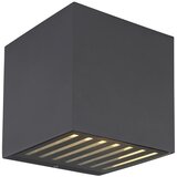 Globo Vanjska zidna svjetiljka Illi (6 W, D x Š x V: 10 x 10 x 10 cm, Antracit, IP54) | shoptok.hr