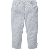Tom Tailor Hlače dimno modra / bela | Shoptok.si